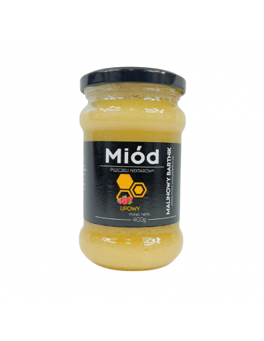 MI&Oacute;D LIPOWY - MALINOWY BARTNIK - 400G
