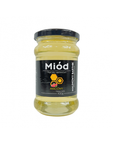 MI&Oacute;D AKACJOWY - MALINOWY BARTNIK - 400G