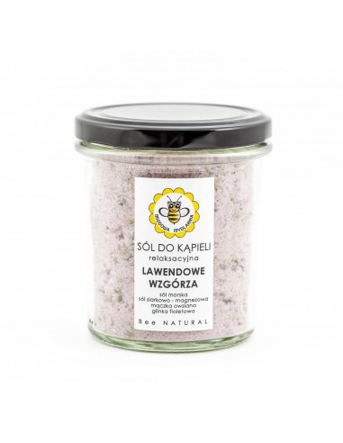 MIODOWA MYDLARNIA - S&Oacute;L DO KĄPIELI - LAWENDOWE...