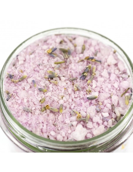 MIODOWA MYDLARNIA - S&Oacute;L DO KĄPIELI - LAWENDOWE WZG&Oacute;RZA - 350G