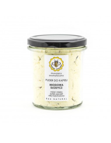 MIODOWA MYDLARNIA - PUDER DO KĄPIELI - MIODOWA...