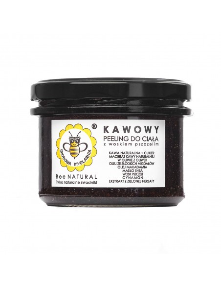 MIODOWA MYDLARNIA - PEELING DO CIAŁA - KAWOWY - 200G