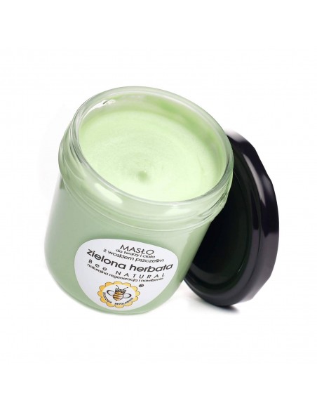 MIODOWA MYDLARNIA - MASŁO DO CIAŁA I TWARZY - ZIELONA HERBATA - 65G