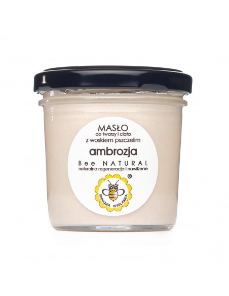 MIODOWA MYDLARNIA - MASŁO DO CIAŁA I TWARZY - AMBROZJA - 65G