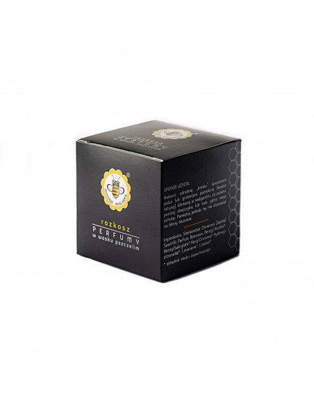 MIODOWA MYDLARNIA - PERFUMY W WOSKU - ROZKOSZ - 15G