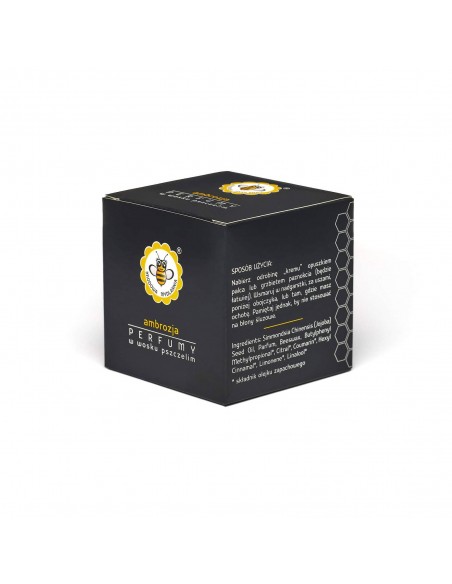 MIODOWA MYDLARNIA - PERFUMY W WOSKU - AMBROZJA - 15G