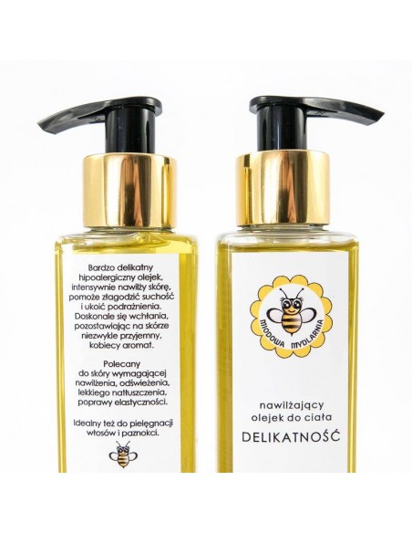 MIODOWA MYDLARNIA - OLEJEK DO CIAŁA - DELIKATNOŚĆ - 150ML
