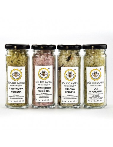 MIODOWA MYDLARNIA - ZESTAW SOLI DO KĄPIELI - 4...