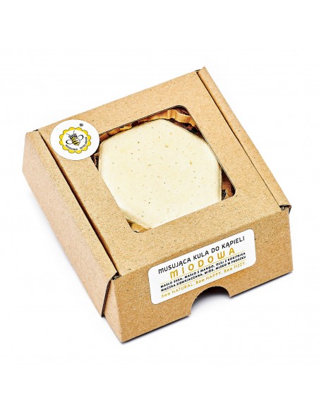 MIODOWA MYDLARNIA - KULA DO KĄPIELI - MIODOWA - 80G