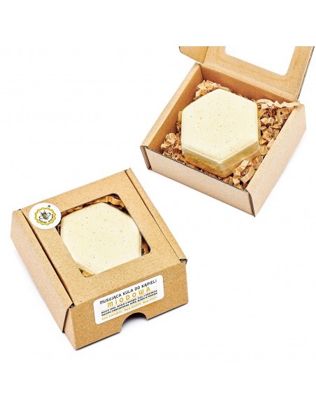 MIODOWA MYDLARNIA - KULA DO KĄPIELI - MIODOWA - 80G