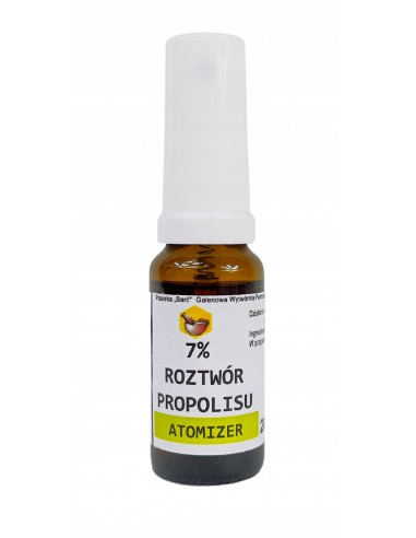 BARĆ - ROZTW&Oacute;R PROPOLISU 7% Z ATOMIZEREM - 20 ML