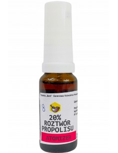 BARĆ - ROZTW&Oacute;R PROPOLISU 20% Z ATOMIZEREM - 20 ML