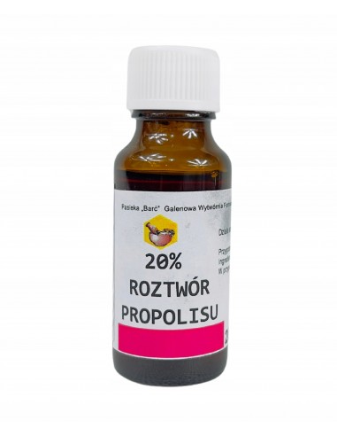 BARĆ - ROZTW&Oacute;R PROPOLISU 20% - 20 ML