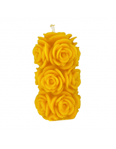 ŚWIECZKA - PRZEKWITŁA RÓŻA