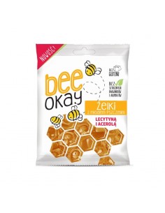 BEE OKEY - ŻELKI MIODOWE Z LECYTYNĄ I ACERONIĄ - 80G