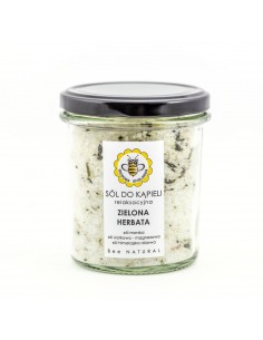 MIODOWA MYDLARNIA - SÓL DO KĄPIELI - ZIELONA HERBATA - 350G