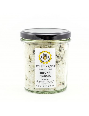 MIODOWA MYDLARNIA - S&Oacute;L DO KĄPIELI - ZIELONA...