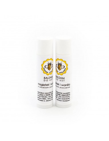 POMADKA, BALSAM DO UST - NAGIETEK I WANILIA