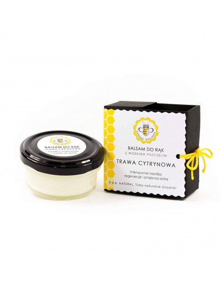 MIODOWA MYDLARNIA - BALSAM DO RĄK - TRAWA CYTRYNOWA