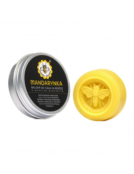 MIODOWA MYDLARNIA - BALSAM W KOSTCE - MANDARYNKA