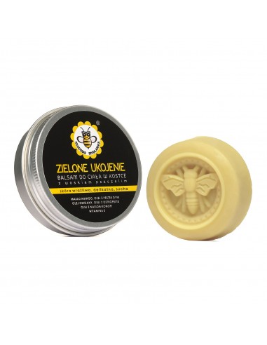 MIODOWA MYDLARNIA - BALSAM W KOSTCE - ZIELONE...