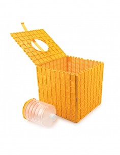 MULTIBOX PLASTIKOWY DO TRANSPORTU PSZCZ&Oacute;Ł Z POIDEŁKIEM