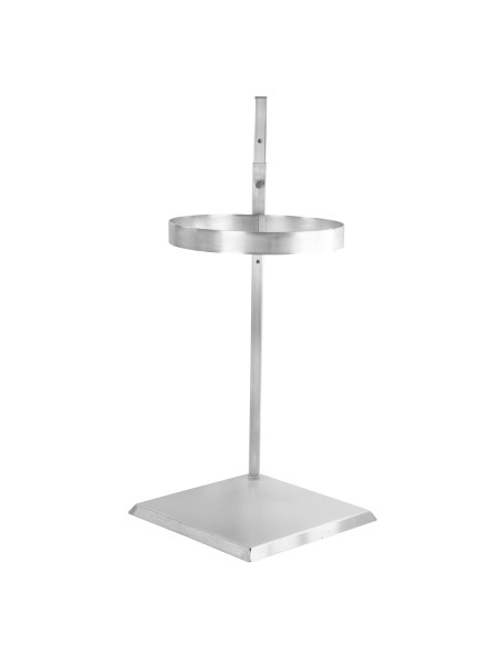 STOJAK Z REGULACJĄ NA SITO STOŻKOWE I CYLINTRYCZNE - NIERDZEWNY