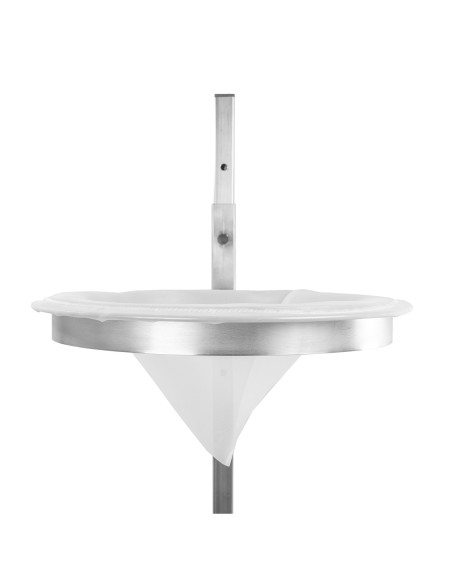 STOJAK Z REGULACJĄ NA SITO STOŻKOWE I CYLINTRYCZNE - NIERDZEWNY