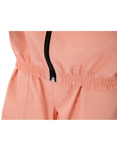 BLUZA PSZCZELARSKA ROZPINANA Z KAPELUSZEM - ŁOSOSIOWA (COLOR LINE)