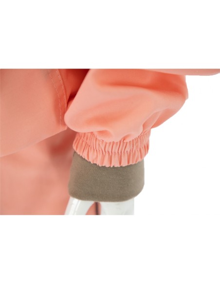 BLUZA PSZCZELARSKA ROZPINANA Z KAPELUSZEM - ŁOSOSIOWA (COLOR LINE)