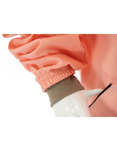 BLUZA PSZCZELARSKA ROZPINANA Z KAPELUSZEM - ŁOSOSIOWA (COLOR LINE)