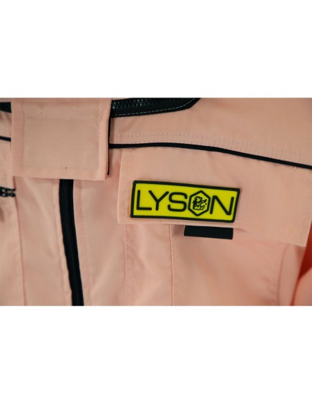 BLUZA PSZCZELARSKA ROZPINANA Z KAPELUSZEM - ŁOSOSIOWA (COLOR LINE)