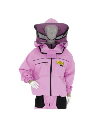 BLUZA PSZCZELARSKA ROZPINANA Z KAPELUSZEM -...