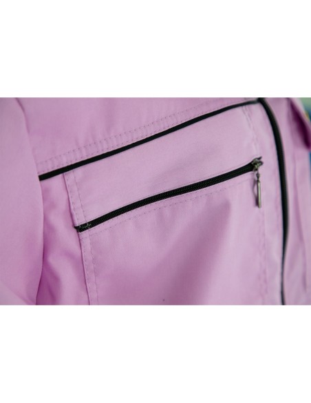 BLUZA PSZCZELARSKA ROZPINANA Z KAPELUSZEM - FIOLETOWA (COLOR LINE)