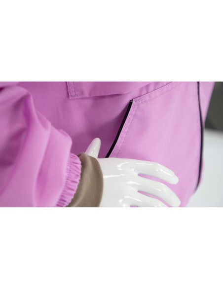 BLUZA PSZCZELARSKA ROZPINANA Z KAPELUSZEM - FIOLETOWA (COLOR LINE)