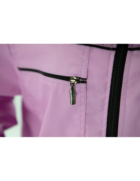 BLUZA PSZCZELARSKA ROZPINANA Z KAPELUSZEM - FIOLETOWA (COLOR LINE)