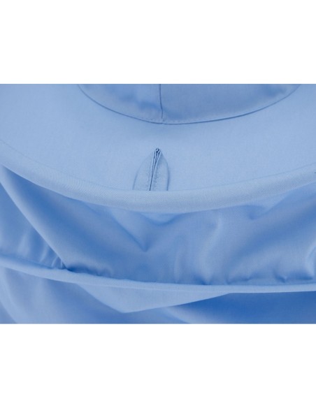 BLUZA PSZCZELARSKA ROZPINANA Z KAPELUSZEM - NIEBIESKA (COLOR LINE)