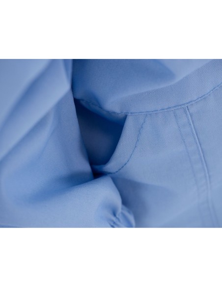 BLUZA PSZCZELARSKA ROZPINANA Z KAPELUSZEM - NIEBIESKA (COLOR LINE)