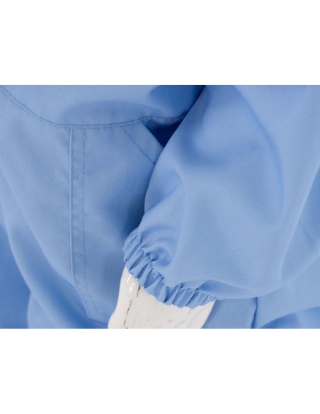 Kombinezon pszczelarski dziecięcy z kapeluszem - Niebieski (Color Line)