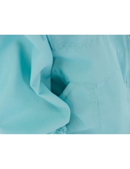 Kombinezon pszczelarski dziecięcy z kapeluszem - Turkusowy (Color Line)