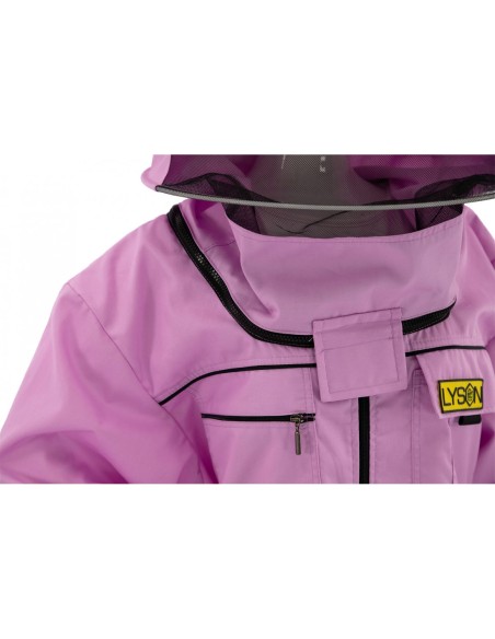 KOMBINEZON PSZCZELARSKI Z KAPELUSZEM - FIOLETOWY (COLOR LINE)