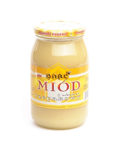 MI&Oacute;D BARĆ - RZEPAKOWY - 1250 G