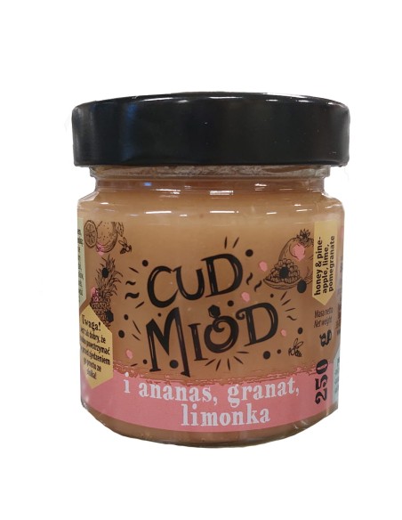 CUD MI&Oacute;D I ANANAS, GRANAT, LIMONKA, 250G