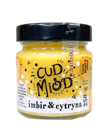 CUD MI&Oacute;D IMBIR I CYTRYNA, 250G