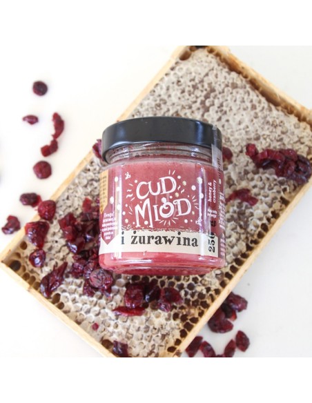 CUD MI&Oacute;D I ŻURAWINA, 250G