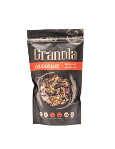 Granola Owocowa z Miodem i Pyłkiem Pszczelim – 300g