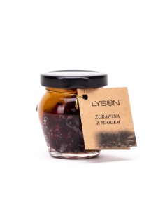 ŻURAWINA Z MIODEM - 120G