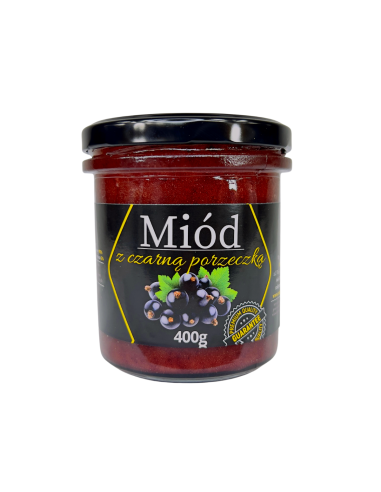 MI&Oacute;D WIELOKWIATOWY - KREMOWANY Z CZARNĄ...