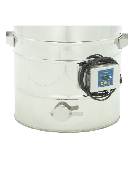 URZĄDZENIE DO KREMOWANIA MIODU Z PŁASZCZEM GRZEWCZYM 400V ZE STEROWNIKIEM AUTOMATYCZNYM - 50L