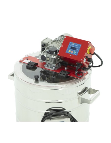 URZĄDZENIE DO KREMOWANIA MIODU Z PŁASZCZEM GRZEWCZYM 400V ZE STEROWNIKIEM AUTOMATYCZNYM - 50L